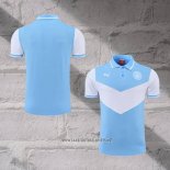 Manchester City Shirt Polo 2022-2023 Blue and White