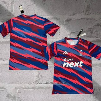 Nottingham Forest Shirt Pre-Match 2024 Red Blue