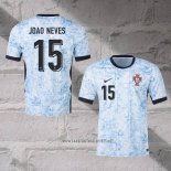 Portugal Player Joao Neves Away Shirt 2024