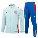 Jacket Tracksuit Spain 2024-2025 Light Blue