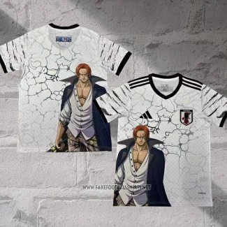 Japan Anime ONE PIECE Shirt 2024-2025 White Thailand