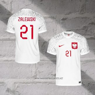 Poland Player Zalewski Home Shirt 2022