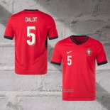Portugal Player Dalot Home Shirt 2024