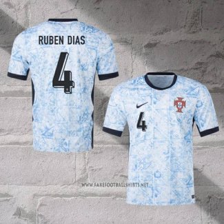 Portugal Player Ruben Dias Away Shirt 2024