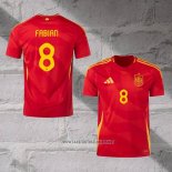 Spain Player Fabian Home Shirt 2024