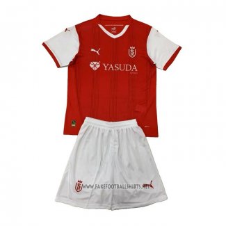 Stade de Reims Home Shirt Kid 2024-2025