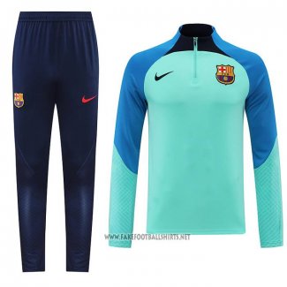 Sweatshirt Tracksuit Barcelona 2022-2023 Green