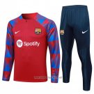 Sweatshirt Tracksuit Barcelona Kid 2023-2024 Red