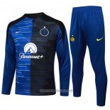 Sweatshirt Tracksuit Inter Milan 2024-2025 Blue