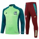 Sweatshirt Tracksuit Mexico 2024-2025 Green