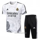 Tracksuit Real Madrid Dragon Short Sleeve 2024-2025 White - Shorts