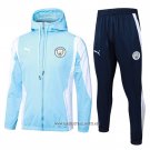 Windbreaker Tracksuit Manchester City 2024-2025 Blue