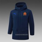 Winter Jacket Olympique Marseille 2024-2025 Blue