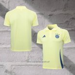 Ajax Shirt Polo 2024-2025 Yellow