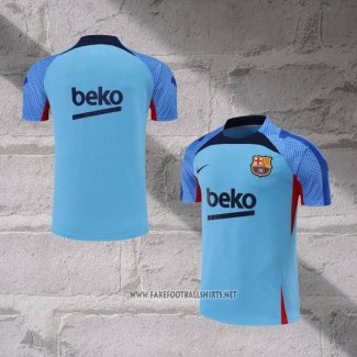 Barcelona Training Shirt 2022-2023 Blue