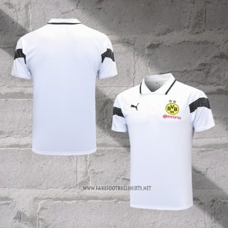 Borussia Dortmund Shirt Polo 2023-2024 White