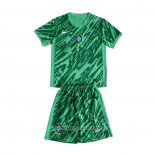 Brazil Third Goalkeeper Shirt Kid 2024