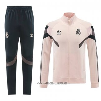 Jacket Tracksuit Real Madrid 2024-2025 Rosa