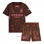 Manchester City Home Goalkeeper Shirt Kid 2024-2025