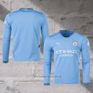 Manchester City Home Shirt Long Sleeve 2024-2025