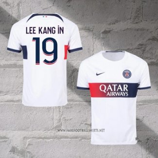 Paris Saint-Germain Player Lee Kang In Away Shirt 2023-2024