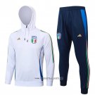 Sweatshirt Tracksuit Italy Kid 2024-2025 White