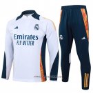 Sweatshirt Tracksuit Real Madrid Kid 2024-2025 White