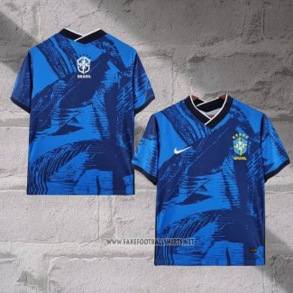 Brazil Classic Shirt 2022 Blue Thailand