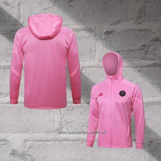 Chaqueta con Capucha del Inter Miami 2024-2025 Rosa