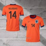 Holland Player Reijnders Home Shirt 2024-2025