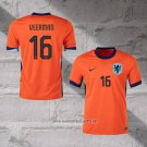 Holland Player Veerman Home Shirt 2024-2025