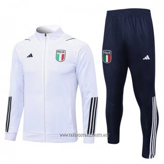 Jacket Tracksuit Italy 2023-2024 White