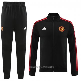 Jacket Tracksuit Manchester United 2023-2024 Black