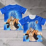 Japan Dragon Ball Shirt 2024 Blue Thailand