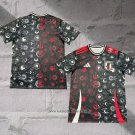 Japan Special Shirt 2024-2025 Black Red Thailand