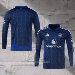 Manchester United Away Shirt Long Sleeve 2024-2025