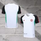 Manchester United Training Shirt 2023-2024 White and Black