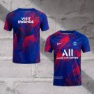 Paris Saint-Germain Shirt Pre-Match 2022 Blue and Red