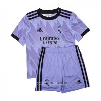 Real Madrid Away Shirt Kid 2022-2023