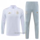 Sweatshirt Tracksuit Algeria Kid 2023-2024 White