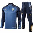 Sweatshirt Tracksuit Boca Juniors 2024-2025 Blue