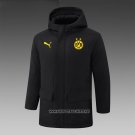 Winter Jacket Borussia Dortmund 2024-2025 Black